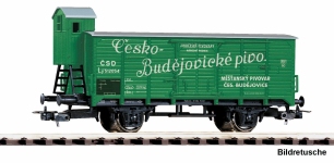 PIKO 24561 - H0 - Gedeckte Güterwagen Bier, ČSD, Ep. III